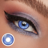 Lentes de contato de cor azul escuro Cosplay Fairy